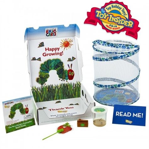 The Very Hungry Caterpillar Butterfly, Very Hungry Caterpillar Butterfly, Hungry Caterpillar Butterfly, Caterpillar Butterfly, Butterfly Facts, Butterfly Kit, Troll Party, Baby Painting, Holiday Toys