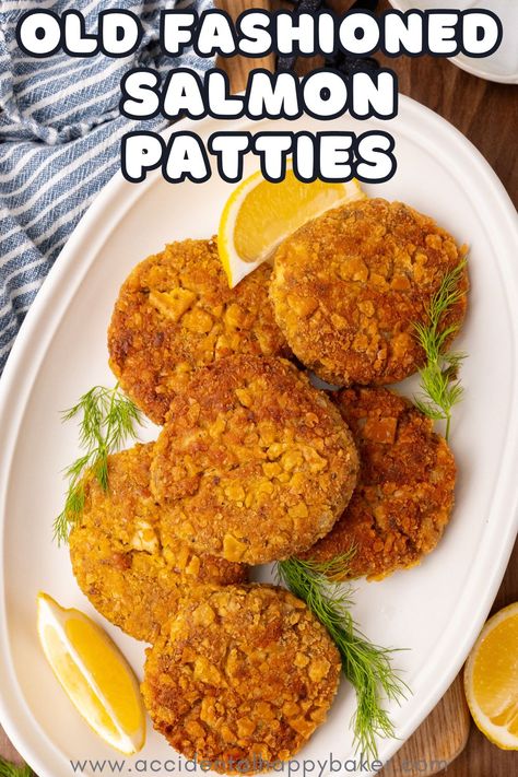 Simple Salmon Patties Recipe, Salmon Patties With Crackers, Old Fashioned Salmon Patties, Easy Salmon Patties, Best Salmon Patties, Canned Salmon Patties, Fried Salmon Patties, Vegetable Slow Cooker, Best Salmon