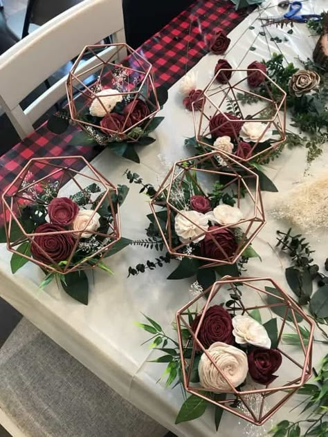 IKEA Hacks and Ideas for your Wedding Ikea Wedding, Rustic Wedding Decorations, Wedding Floral Centerpieces, Diy Centerpieces, Wedding Table Centerpieces, Burgundy Wedding, Wedding Cake Designs, Pretty Wedding, Greenery Wedding