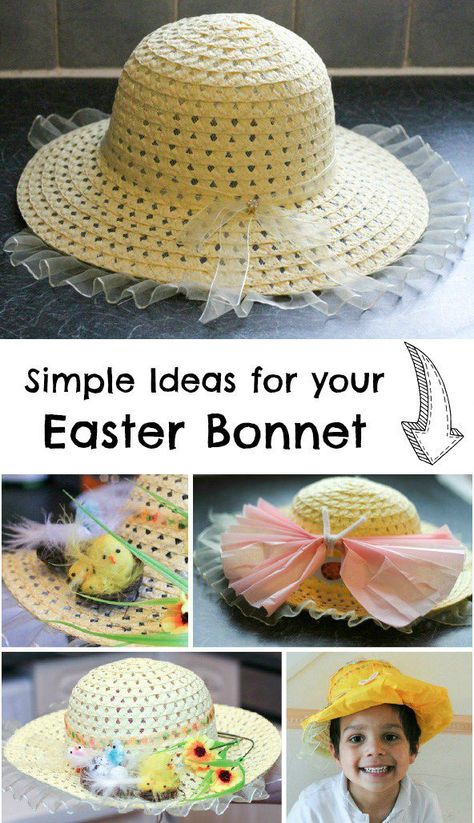 simple easter bonnet ideas to make with kids Diy Easter Bonnet For Women, Easter Bonnets For Women, Simple Easter Bonnet Ideas, Diy Easter Bonnets Ideas, Easter Bonnets, Easter Bonnet Ideas For Adults, Easy Easter Bonnet Ideas, Easter Hat Ideas, Easter Bonnet Ideas