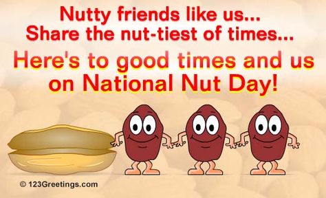 Thank you for the nut card....lol. Nuts Quotes, Greetings Cards, Good Times, Free Online, Nuts, Ecards, Best Friends, Family Guy, Greeting Cards