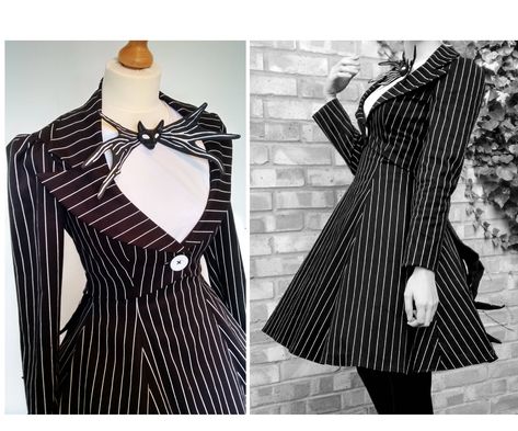 Nightmare Before Christmas Cosplay, Female Joker Costume, Nightmare Before Christmas Costume, Jack Skellington Costume, Steampunk Costume, Christmas Costumes, The Nightmare Before Christmas, The Nightmare, Cool Costumes