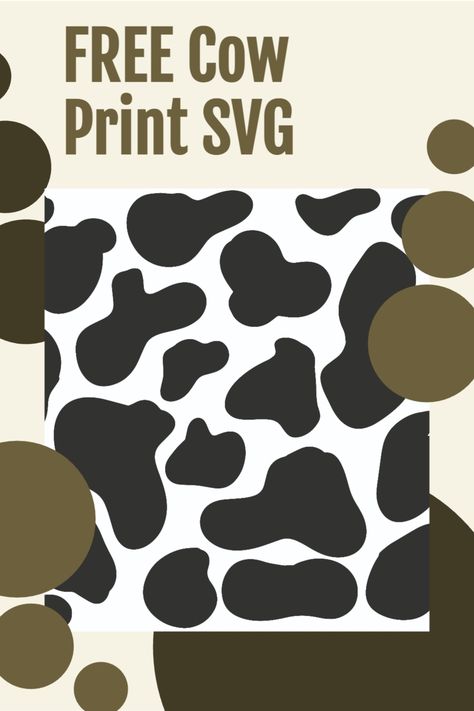 Cow Print Svg Free Files For Cricut, Free Cow Print Svg Files For Cricut, How To Draw Cow Print, Cow Print Svg Free, How To Paint Cow Print, Cow Print Template, Cow Template, Diy Cow Costume, Art Materials Organization