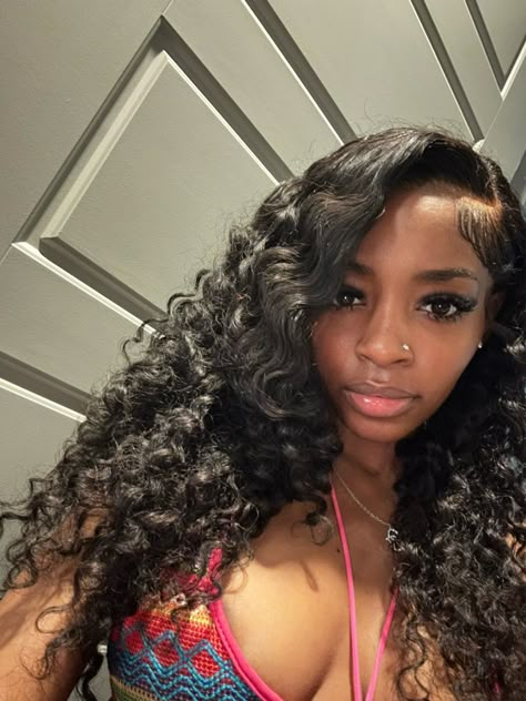 Frontal Wig Hairstyles, Birthday Hair, Beachy Waves, Girls Braids, Baddie Hairstyles, Pretty Selfies, Black Girls Hairstyles, Aesthetic Hair, Weave Hairstyles