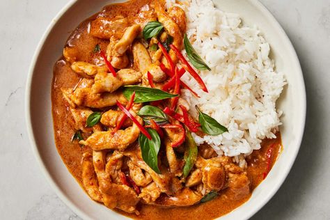 Panang Curry Recipe Asian Cookbook, Panang Curry Recipe, Panang Curry Paste, Costco Chicken, Panang Curry, Red Curry Paste, Nyt Cooking, Curry Recipe, Curry Paste