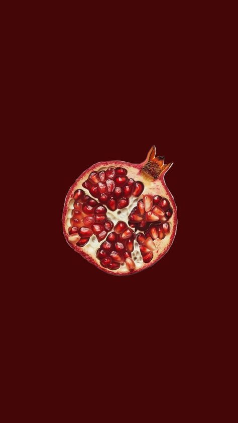 Pomegranate Iphone Wallpaper, Pomegranate Background Wallpapers, Pomegranate Aesthetic Wallpaper, Pomegranate Theory, Wallpaper Pomegranate, Pomegranate Background, Pomegranate Aesthetic, Pomegranate Wallpaper, Red And Gold Wallpaper