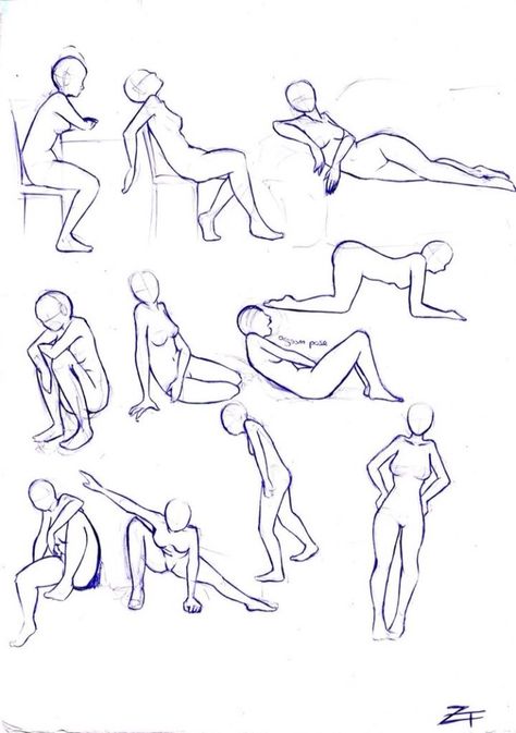 Laid back poses Action Drawing, Figure Sketches, Anatomy References, Drawing Body Poses, Sketch Poses, Body Drawing Tutorial, Art Help, Human Drawing, Anatomy Sketches