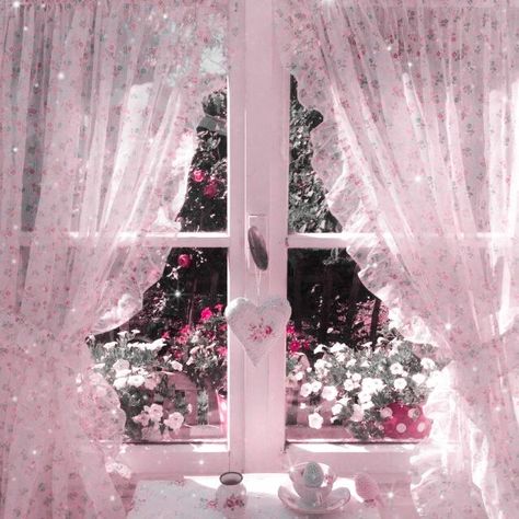 Curtains Coquette, Angelcore Aesthetic White, Pink Angelcore, Red Art Painting, Angelcore Aesthetic, Watermark Ideas, Devil Aesthetic, Pink Images, Color Vibe