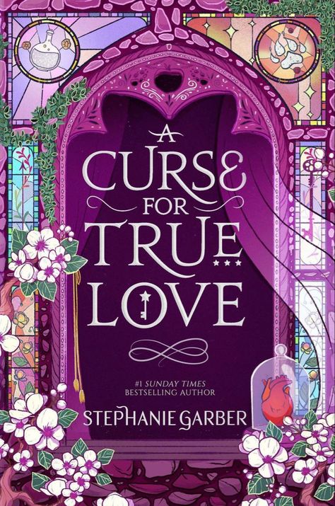 Dream Bookshelf, Aesthetic Books To Read, A Curse For True Love, Curse For True Love, Romance Book Covers Art, Once Upon A Broken, Stephanie Garber, Fairytale Aesthetic, Book Cover Design Inspiration