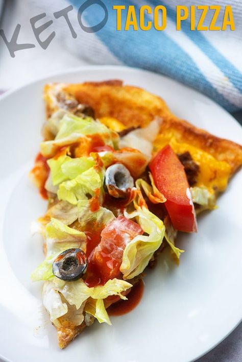 Low Carb Crust, Tacos Dinner, Pizza Taco, Low Carb Spaghetti, Chicken Bacon Ranch Pizza, Low Carb Pizza Recipes, Taco Toppings, Anti Inflamatory, Homemade Cheese Sauce