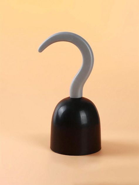 1pc Decorative Props Pirate Hook, Black Plastic Cool Pirate Hook Hand Prop, Cosplay Accessory For Halloween And Christmas, Ideal For Party Decor And Stage PerformanceI discovered amazing products on SHEIN.com, come check them out! Pirate Hook Aesthetic, Pirates Of The Caribbean Props Diy, Pirate Hook Diy, Black Pirate Hat For Halloween, Pirate Hook, Pots And Pans Sets, Kitchen Jewelry, Electronic Toys, Art Party