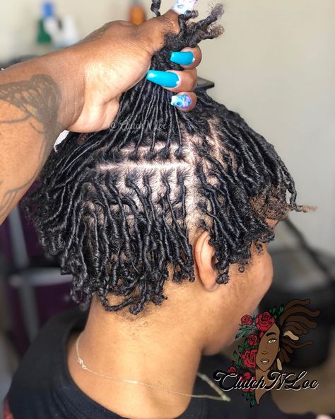 DeAnna, Thee Microlocks Queen on Instagram: “Microlock Comb Coil Starter Locs. ••••••••••• ❗️I WILL BE IN ATLANTA, GA March 14-16th. STAY TUNED FOR MORE INFO —————- #locrepair…” Comb Coil Starter Locs, Coil Starter Locs, Locs Styling, Small Locs, Lock Styles, Loc Ideas, Afro Locs, Loc Updo, Women Rule