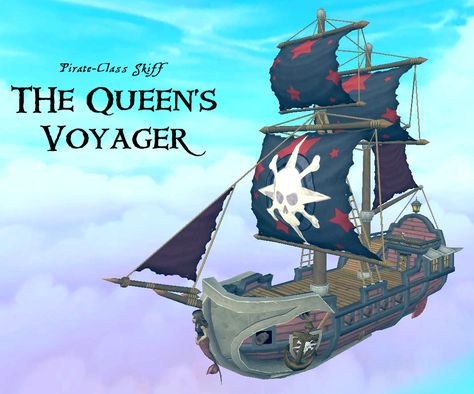 Pirate101 The Queen´s Voyager. Pirate Flag Design, Airship Art, Pirate Ship Art, Hellboy Art, Pirate Queen, One Piece World, Fantasy Tattoos, Sea Of Thieves, Pirate Art