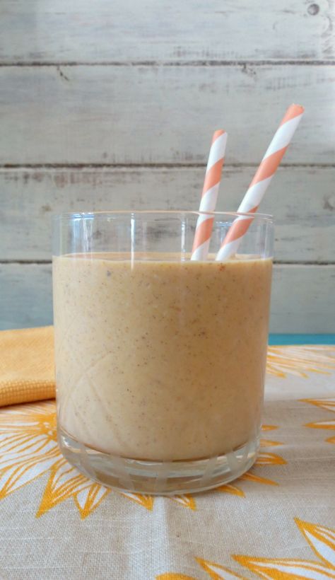 Oatmeal Pumpkin Breakfast Smoothie Oatmeal Pumpkin, Gluten Free Smoothie, Pumpkin Breakfast, Resep Smoothie, Vitamix Recipes, Healthy Breakfast Smoothies, Pumpkin Flavor, Breakfast Smoothies, Healthy Gluten Free