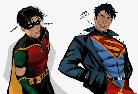 Tim Drake Kon El, Dc Superboy Kon El, Timkon Fanart Dc, Tim Drake X Kon El Fanart, Tim Drake And Conner Kent, Tim Drake X Kon El, Kon X Tim, Timkon Fanart, Tim X Kon