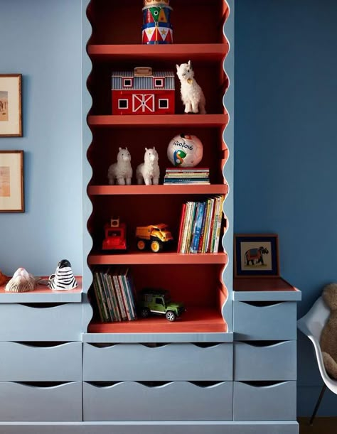 ...got some time on your hands? Lauren Li shows us how to create a space that is sure to keep the kids AND the grown-ups happy! Kids Playroom Ideas, Kids Bedroom Design, Kids Bunk Beds, Children's Bedrooms, Kid Rooms, Boys Rooms, Kids Interior, Children Room, Kids' Bed