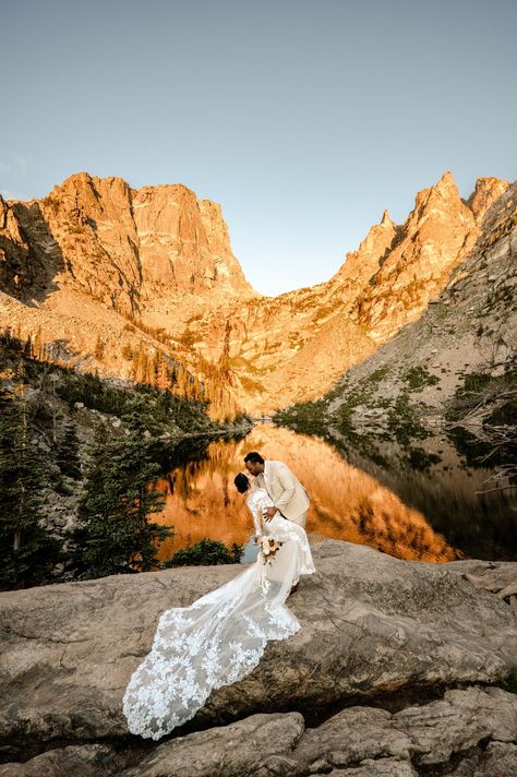 Amphitheater Wedding, Nature Elopement, Colorado National Parks, Rocky Mountain National Park Wedding, Elope In Colorado, Colorado Mountain Elopement, Best Places To Elope, Places To Elope, Maroon Bells