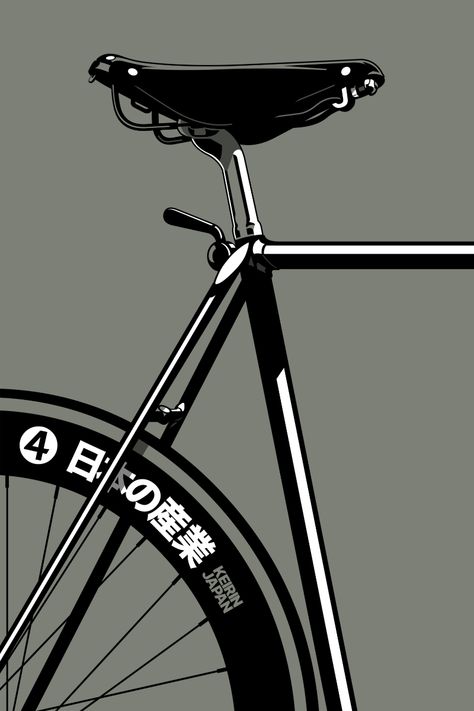 Gianmarco Magnani Fixed Gear Bike Wallpaper, Fixie Bike Wallpaper, Fixie Wallpaper, Bike Anime, Cycle Poster, Bicycle Aesthetic, Bicycle Wallpaper, Bike Decor, Bike Wallpaper