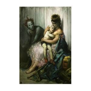 The Family of Street Acrobats, the Injured Child Art Print by Gustave Dore Gustave Dore, Child Art, Art Prints Online, Kids Poster, All Poster, Posters And Prints, Full Colour, Water Based Ink, The Source