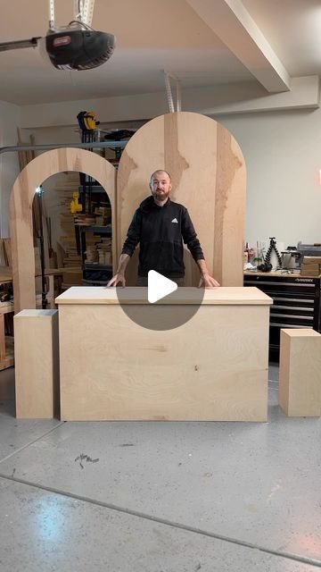 Woodshop Box Studio on Instagram: "Making a collapsible bar 🙌  #bar #table #foldingtable #foldingbar #coffeetable #display #arch #woodworking #woodwork #woodshop #sacramento #sacramentoevents #eventbackdrop #partybackdrop #eventdecor #partydecor #eventprops #partyprops #custombackdrop #customtable #customwoodwork #sacramentowoodworkers #making #building #wood #barstand #bartable #bartabledesign #elkgrove #roseville" Collapsible Bar, Collapsible Backdrop, Coffee Cart Ideas, Bar Table Design, Jungle Vbs, Soda Bar, Backdrop Arch, Collapsible Table, Wood Display Stand