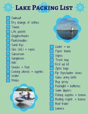 What to Pack for a Day at the Lake With Kids - Trips With Tykes Lake Packing List, Boating Tips, Day At The Lake, Lake Fun, Lake George Village, Summer Vacation Spots, Fun Winter Activities, Romantic Cruise, Beach Packing