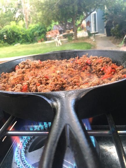 Venison with Arugula/Spinach Pesto | Wild Game Cuisine - NevadaFoodies Venison Enchiladas, Taco Lasagna Recipe, Venison Meat, Ground Venison, Burrito Recipe, Red Enchiladas, Deer Meat, Game Recipes, Burritos Recipe