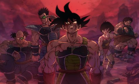 Safebooru - armor bardock bleeding blood blood on face bloody clothes bloody hands bodysuit boriroba breastplate broken broken armor bruise bruise on face bruised eye clenched teeth dirty dragon ball dragon ball z highres injury monkey tail panbukin (dragon ball) pauldrons red sky saiyan saiyan armor scouter scratches seripa shoulder armor sky tail teeth toma (dragon ball) torn bodysuit torn clothes toteppo | 3407941 Dragon Ball Characters, Saga Dragon Ball, Surreal Artwork, Dragon Ball Super Artwork, Backgrounds Phone, Dragon Ball Image, Dragon Ball Super Manga, Dragon Ball Goku, Kung Fu Panda