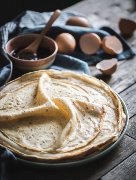 Breakfast Crepes, Savory Crepes, Vegan Pancakes, Crepe Recipes, Food Photography Inspiration, Cooking Lessons, Food Photography Styling, Spring Recipes, Restaurant Recipes