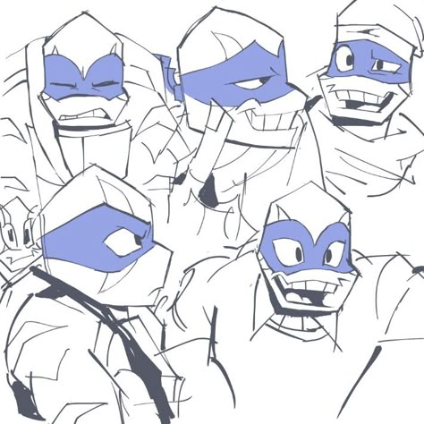 Leo Tmnt 2018 Fanart, Rottmnt Sketches, Leo Rottmnt Fanart, Rottmnt Leo Fanart, Tmnt Sketch, Rottmnt References, Leonardo Rottmnt, Rise Leo, Leo Rottmnt