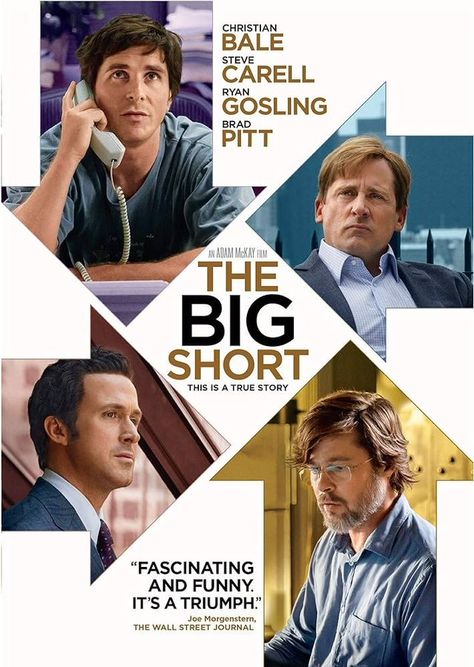 Andrew Lokenauth | TheFinanceNewsletter.com (@FluentInFinance) on X The Big Short Movie, Michael Burry, Doomsday Machine, The Big Short, Michael Lewis, Big Shorts, Amazon Video, Steve Carell, 2015 Movies