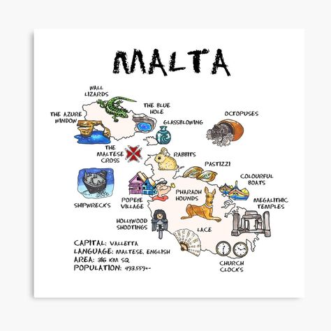 Malta Wallpaper, Order Of Malta, Around The World Crafts For Kids, Malta Map, Malta Country, Malta Travel Guide, School Reunion, Maltese Cross, Country Maps