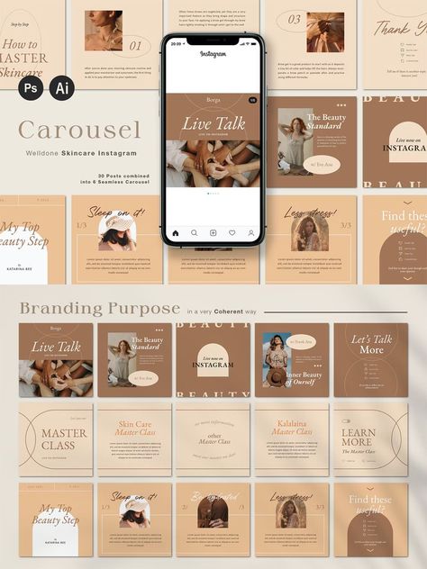 #Pastel #Psg #Aesthetic_Carousel_Instagram #Insta_Carousel Insta Carousel, Instagram Carousel Design, Carrousel Instagram, Carousel Template, Free Social Media Templates, Minimalist Instagram, Instagram Pattern, Realtor Social Media, Post Insta