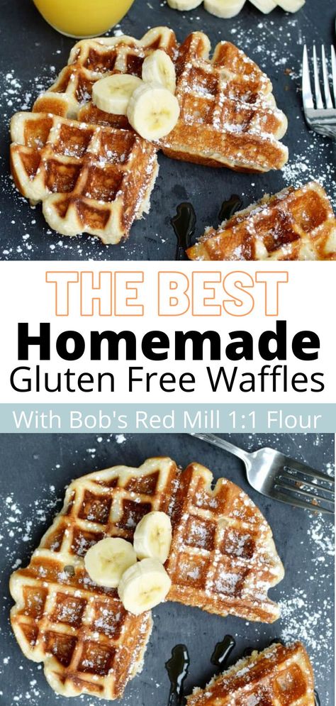 Gluten Free Recipes Using 1 To 1 Flour, Gluten Free Waffle Recipe Bobs Red Mill, Gluten Free Dairy Free Waffle Recipe, Waffle Iron Recipes Gluten Free, Gluten Free Liege Waffles, Gluten Free Flour Waffles, Best Gluten Free Waffle Recipe, Fluffy Gluten Free Waffles, Buttermilk Waffles Gluten Free