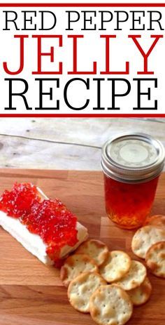 Red Pepper Jelly Recipe, Pepper Jelly Recipe, Gift Recipes, Jelly Maker, Pepper Jelly Recipes, Red Pepper Jelly, Hot Pepper Jelly, Jam Recipes Homemade, Homemade Jelly