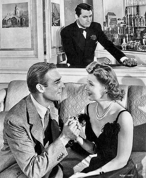 Randolph Scott, Cary Grant & Irene Dunne - My Favorite Wife (1940) Cary Grant Randolph Scott, Randolph Scott, Irene Dunne, Classic Film Stars, Male Portraits, Cary Grant, Actrices Hollywood, Magazine Articles, Male Portrait