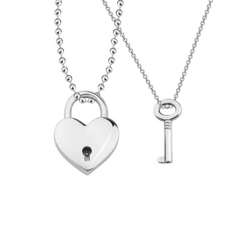 PRICES MAY VARY. Unique design with a heart lock key necklace.Romantic matching couples jewelry symbolize that only this key will open up the heart lock. The necklace is made of alloy, Hypoallergenic: 100% safe to wear as it is lead free and nickel free. Perfect gifts for boyfriend or girlfriend on Valentine’s Day. The key unlocks the love lock. This Necklaces set makes a great gift for an anniversary, wedding, Valentine's Day or to celebrate that special day in your life! Comes in a jewelry gif Matching Jewelry For Couples, Heart Lock And Key, Couples Jewelry, Boyfriend Valentines, Necklaces Set, Couple Necklace, Perfect Gift For Boyfriend, Key Pendant Necklace, Valentine Anniversary