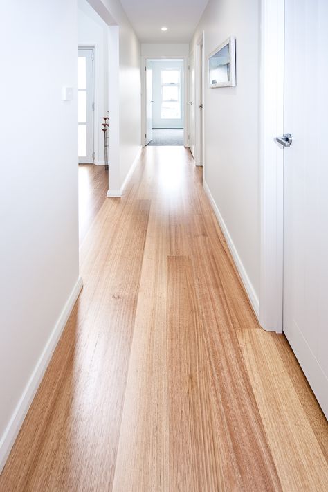 Tasmanian Oak works extremely well and produces an excellent finish. It can be used in all forms of construction as scantlings, paneling and flooring, and can be glue-laminated to cover long spans. Tassie Oak Flooring, Oak Timber Flooring, Wood Floor Design, Tasmanian Oak, Engineered Wood Floors, Timber Flooring, Floor Covering, Oak Floors, House Flooring