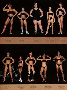 Howard Schatz Athlete, Female Athlete Body Types, Athlete Body Types, Athletes Poses, Athletic Female Body Reference, Woman Body Reference Anatomy, Art Body Types, Different Body Types Reference, Female Body Types Reference