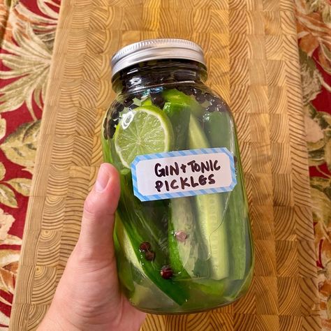 Pickle Bar, Tequila Tuesday, Pickle Party, How To Make Gin, Pickle Vodka, Mini Cucumbers, Kid Snacks, Refrigerator Pickles, Pickling Spice