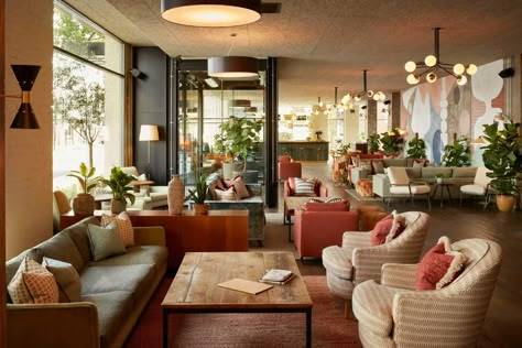 Stay at our Hotel in Holborn, London | The Hoxton Hoxton Hotel London, Hoxton Hotel, Hotel Hoxton, Business Lounge, The Hoxton, 1 Hotel, London Venues, Soho London, U Bahn