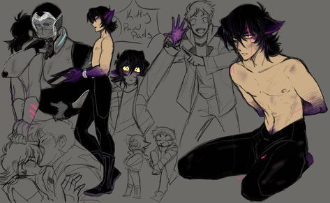 This is how galra keith should look. Hes only part galran, so no he is not going to look like a full galran. Hes gonna look human woth galran traits or galran with human traits. Glara Keith, Garla Keith, Keith Shiro, Galra Keith, Voltron Keith, Altean Lance, Voltron Galra, Voltron Tumblr, Voltron Force