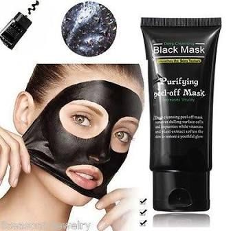 Mask For Blackheads, Face Peeling, Mud Face Mask, For Blackheads, Face Mask For Blackheads, Deep Cleansing Facial, Blackhead Mask, Charcoal Face Mask, Cleansing Mask