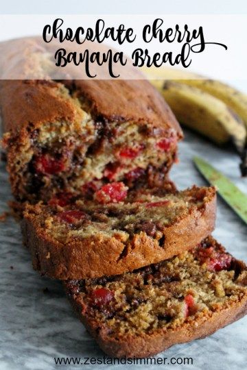 Fruit Kabob, Cherry Bread, Maraschino Cherries, Cherry Recipes, Bread Recipes Sweet, Dessert Bread, Chocolate Cherry, Bread Recipes Homemade, Banana Bread Recipes