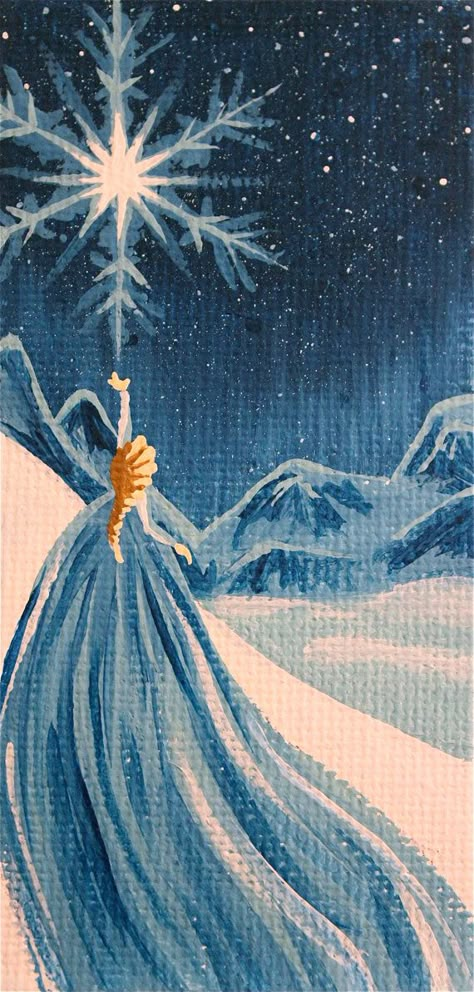 Painting Of Princess, Disney Art Canvas, Frozen Painting Ideas, Disney Princess Painting Ideas, Disney Princess Art Painting, Disney Oil Painting, Princess Painting Ideas, Disney Princesses Painting, Disney Inspired Paintings