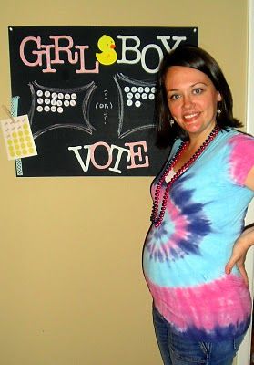 gender reveal party--- AWWUH i need  tye-dye shirt! :( Baby Number 2, Gender Party, Baby Gender Reveal, Baby Reveal, Baby Gender, Reveal Ideas, Baby Shower Food, Baby Shower Gender Reveal, Reveal Parties