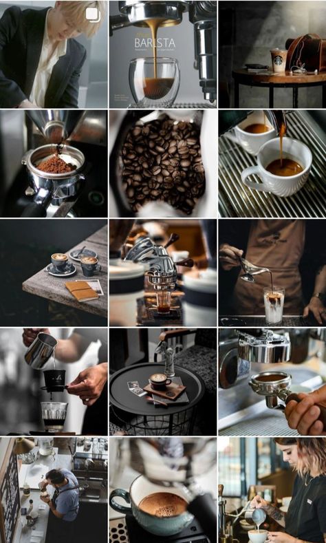 Cafe Bio Instagram, Coffee Shop Ig Feed, Cafe Photography Ideas Coffee Shop, Coffee Shop Aesthetic Minimalist, Cafe Content Ideas, Coffee Content Ideas, Coffee Instagram Feed, Cafe Instagram Feed, Coffee Shop Instagram Pictures