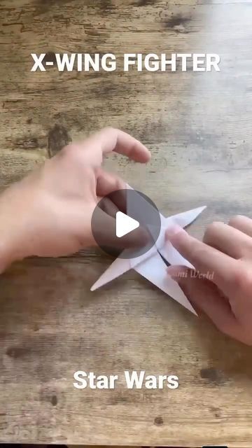 Uno Com a Força on Instagram: "Origami Star Wars

Credit: @GrayDarth

- May the force be with you.

#starwars #darkside #sith #jedi #empire #origami" Star Wars Crafts For Kids, Star Wars Crafts, Origami Star, X Wing Fighter, Star Wars Diy, Baby Boom, Origami Stars, World Star, Kid Crafts