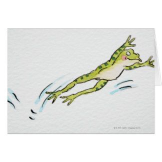 Leaping Frog Tattoo, Frog Leaping Drawing, Leaping Frog Drawing, Jumping Frog Tattoo, Frog Jumping Drawing, Frog Leaping, Embroidery Journaling, Frog Posters, Frog Cards