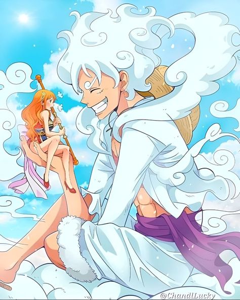 One Piece Fairy Tail, Luffy Nami, Luffy X Nami, One Piece Cartoon, Luffy Gear 5, Gear 5, One Piece Nami, One Piece Ship, Nami One Piece