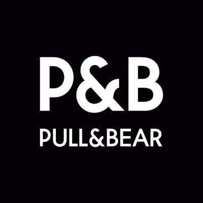 Pull&Bear Pull Bear Logo, Zara App, Bear App, Bear Anime, Bear Vector, T Shirt Logo Design, Black App, Pull And Bear Jeans, Shirt Logo Design